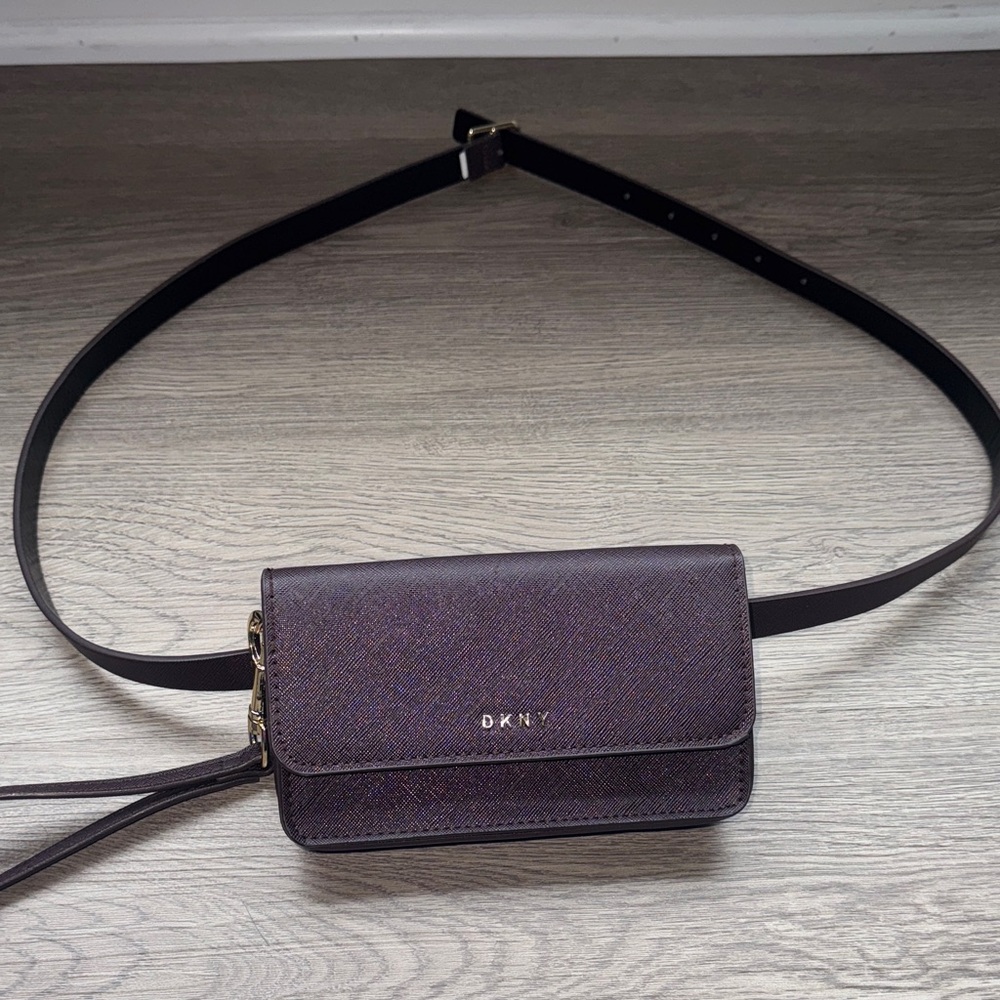 DKNY Dark Purple Crossbody Bag